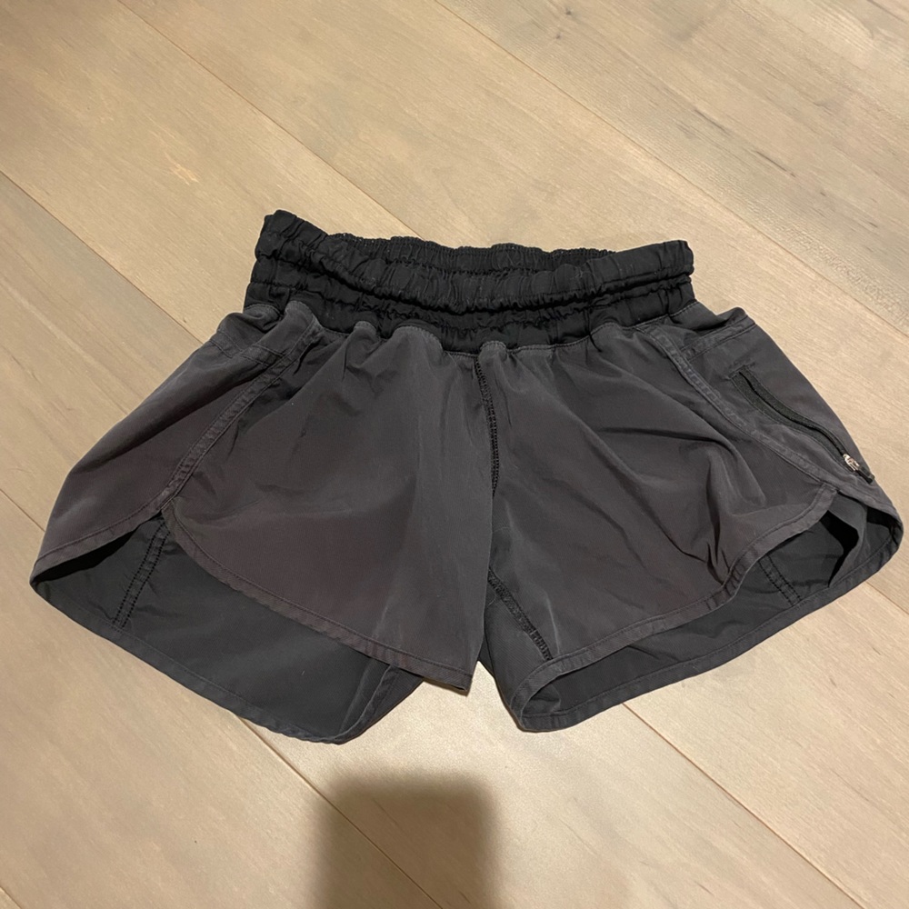 Lululemon black shorts in size 6